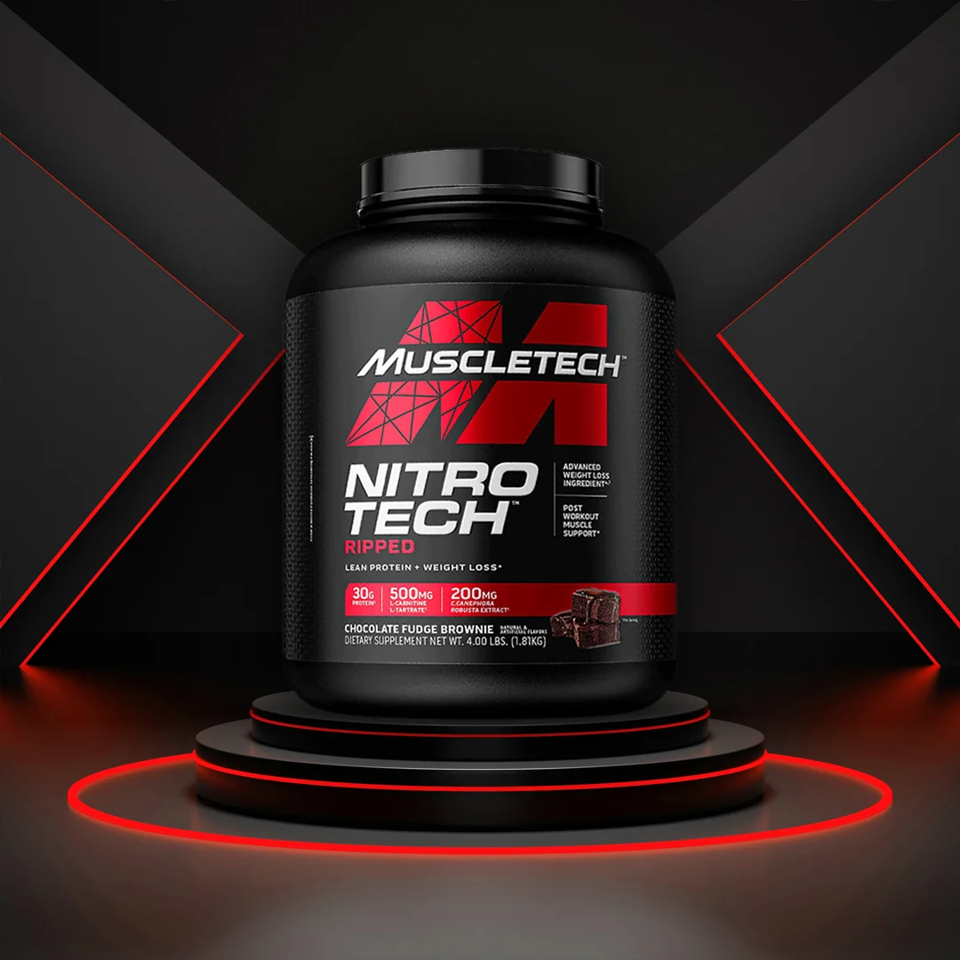 MuscleTech NitroTech Ripped Protein for Lean Muscle & Fat Loss Original in Pakistan