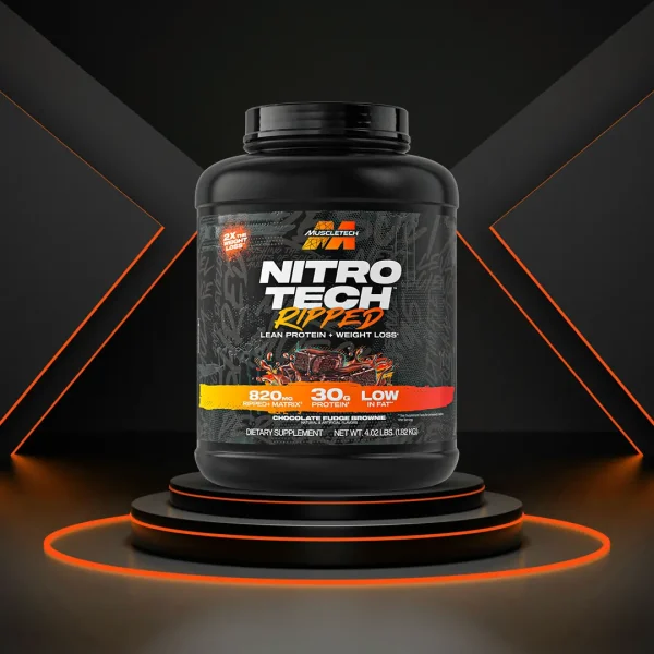 MuscleTech NitroTech Ripped – Lean Muscle & Fat Loss Protein