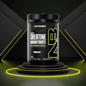 NutraBio Creatine Monohydrate Powder 100 Servings